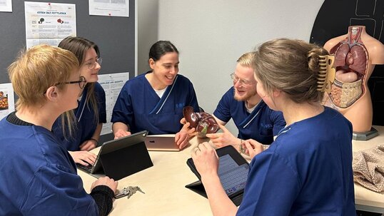 Di&auml;tschule des UKS informiert &uuml;ber lebergesunde Ern&auml;hrung