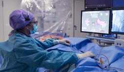 OP mit Pulsfeld-Katheder