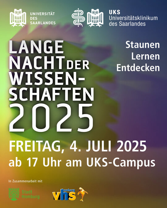 Plakatkachel Lange Nacht der Wissenschaften 2025
