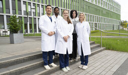 das Team der Pr&auml;ventionsambulanz am UKS