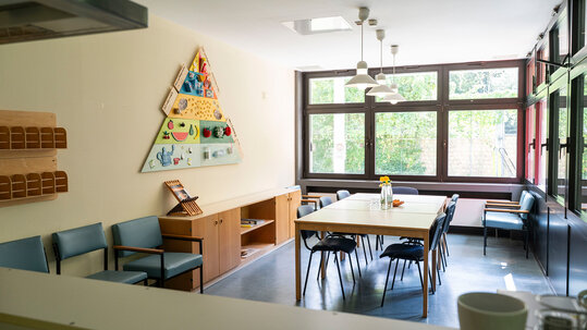 K&uuml;chen- und Essraum