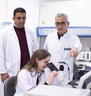 Im Labor des Kinderherzzentrums