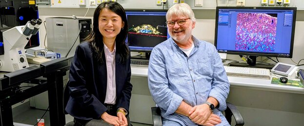 Dr. Hsin Fang Chang und PD Dr. Elmar Krause