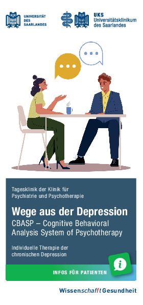 Infoflyer Psychiatrie Tagesklinik (CBASP) 04-2025
