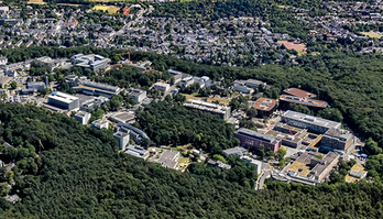 Luftbild des Uniklinikums Bonn