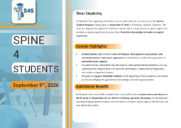 Spine 4 Students 2026 Infoflyer