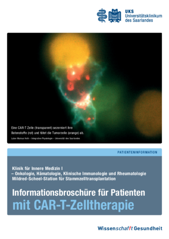 Flyer CART-T-Zelltherapie