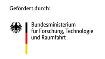 Logo des Bundesministeriume f&uuml;r Forschung, Technologie und Raumfahrt
