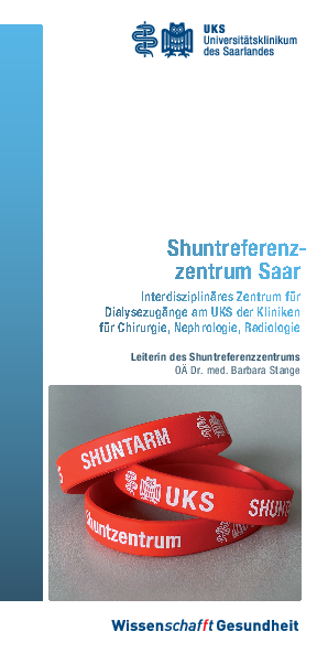 Infoflyer zum Shuntzentrum (PDF)