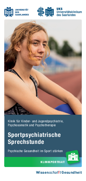 Infoflyer Sportpsychiatrie