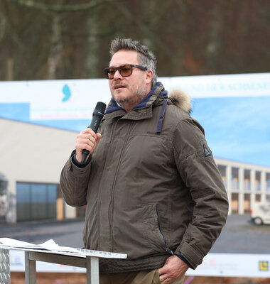 Rede beim Spatenstich