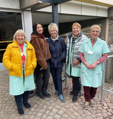 Die Gr&uuml;nen Damen am UKS