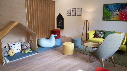 R&auml;umlichkeiten des Childhood-Haus Saarland