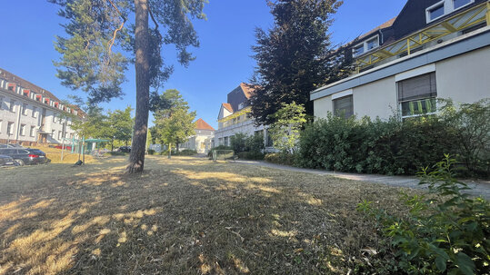 Garten an der Orthop&auml;die