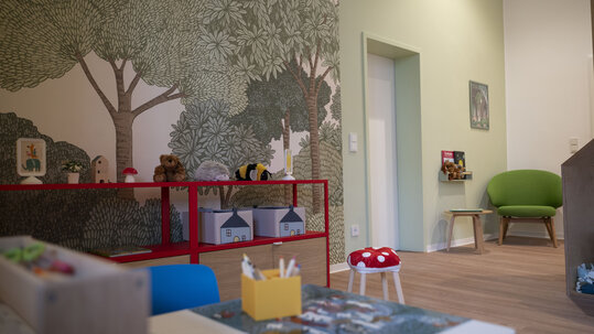 R&auml;umlichkeiten des Childhood-Haus Saarland