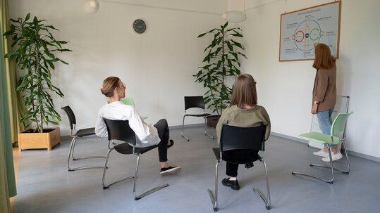 Therapiesituation in der Tagesklinik