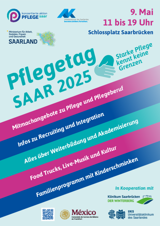 Plakat Pflegetag Saar 2025