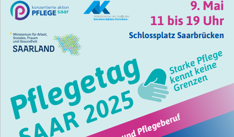 Plakat Pflegetag Saar
