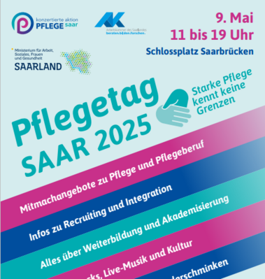 Plakat Pflegetag Saar