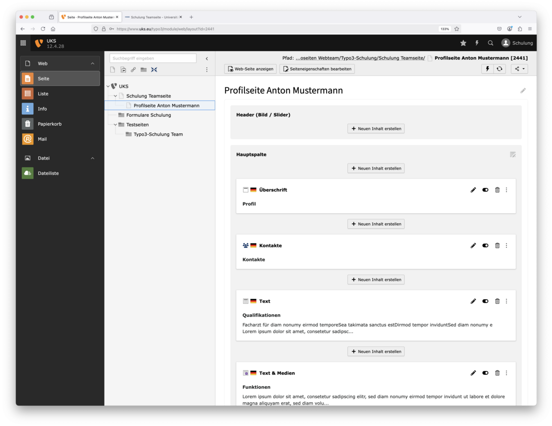 501_Profilseite_Layoutstruktur